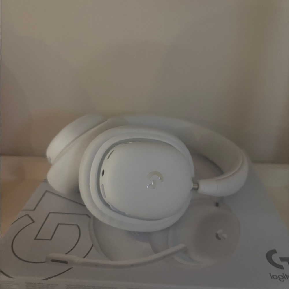 Logitech White Over-Ear Headset - Picture 3 of 3